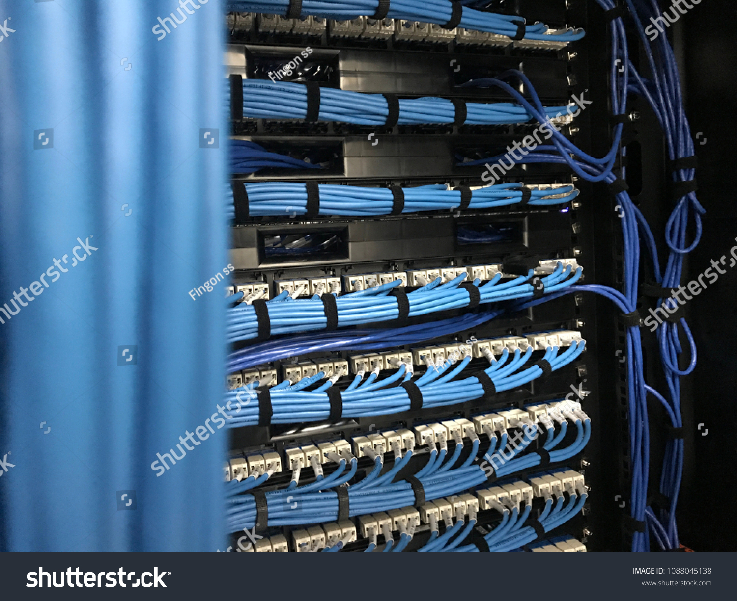 stock-photo-ethernet-cables-in-rack-cabinet-utp-cables-from-a-patch ...